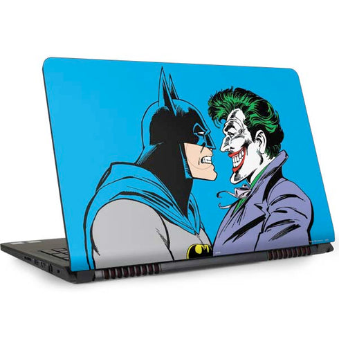 DC Comics The Joker vs Batman Vintage art Dell Inspiron Skin